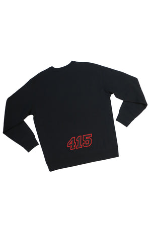 415 Team Embroidered Heavyweight Crew (Low Back)