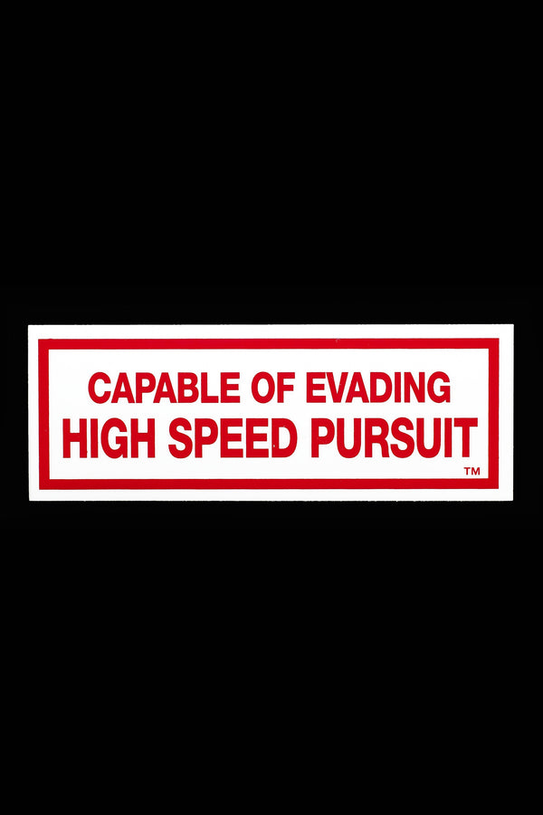 Capable of Evading Sticker