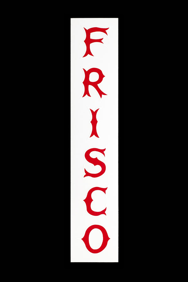 Frisco Vertical Sticker