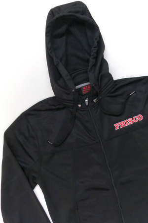Frisco Hooded Zipper Sweatshirt with Removable Hood