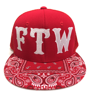 FTW Bandana Trucker Hat