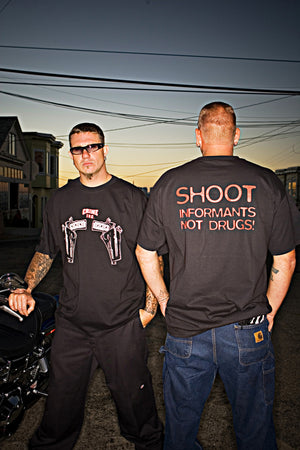 Crime Inc. with Guns Short Sleeve