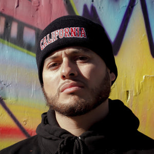 California 415 Cuffed Knit Beanie Cap