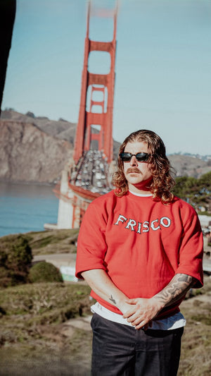 Frisco 415 Chop Sleeve Crew Neck Sweatshirt