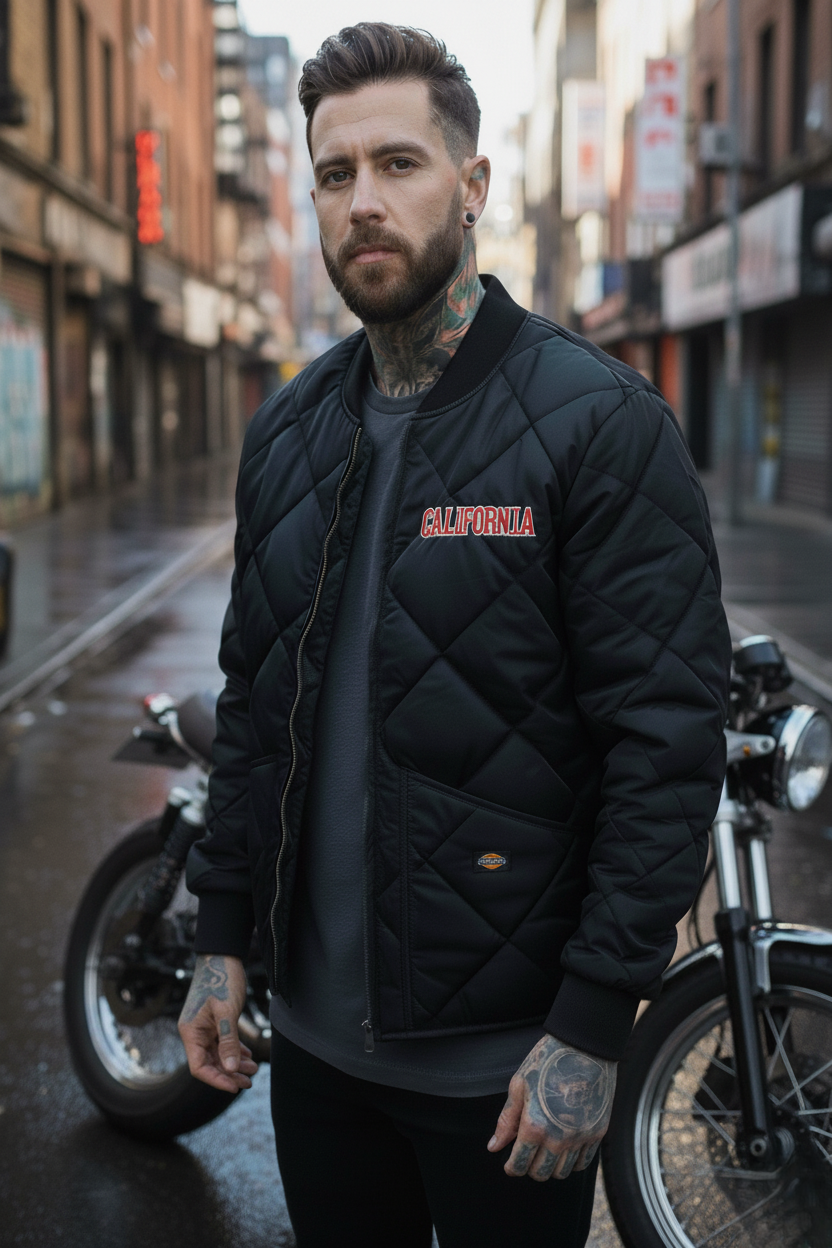 California Diamond Quilted Jacket