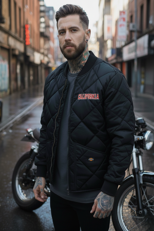 California Diamond Quilted Jacket