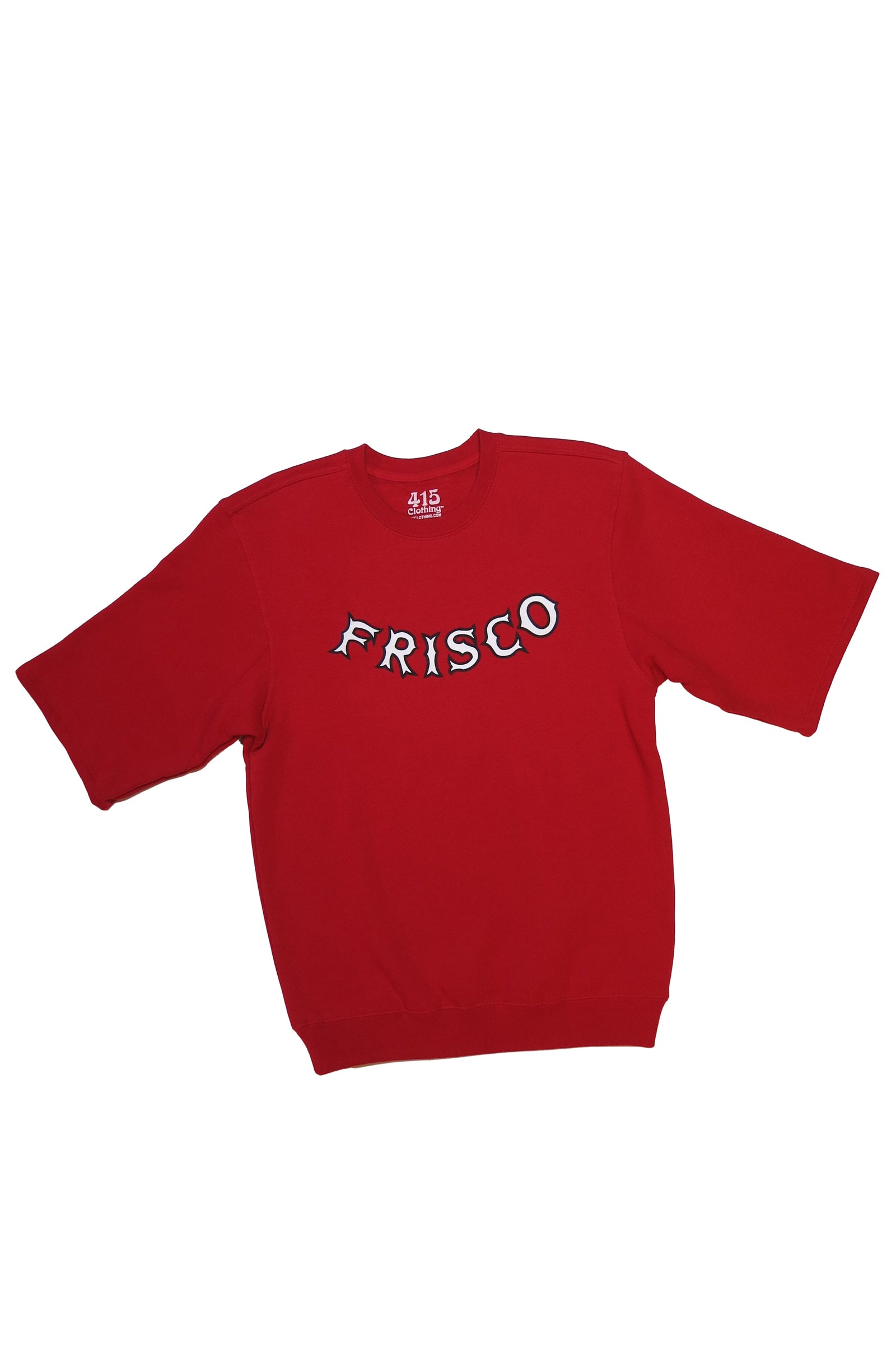 Frisco 415 Chop Sleeve Crew Neck Sweatshirt