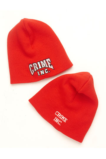 Crime Inc. Knit Beanie Cap