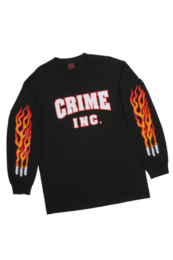 CRIME INC 長袖シャツ buttstain CRIME INC 長袖シャツ buttstain