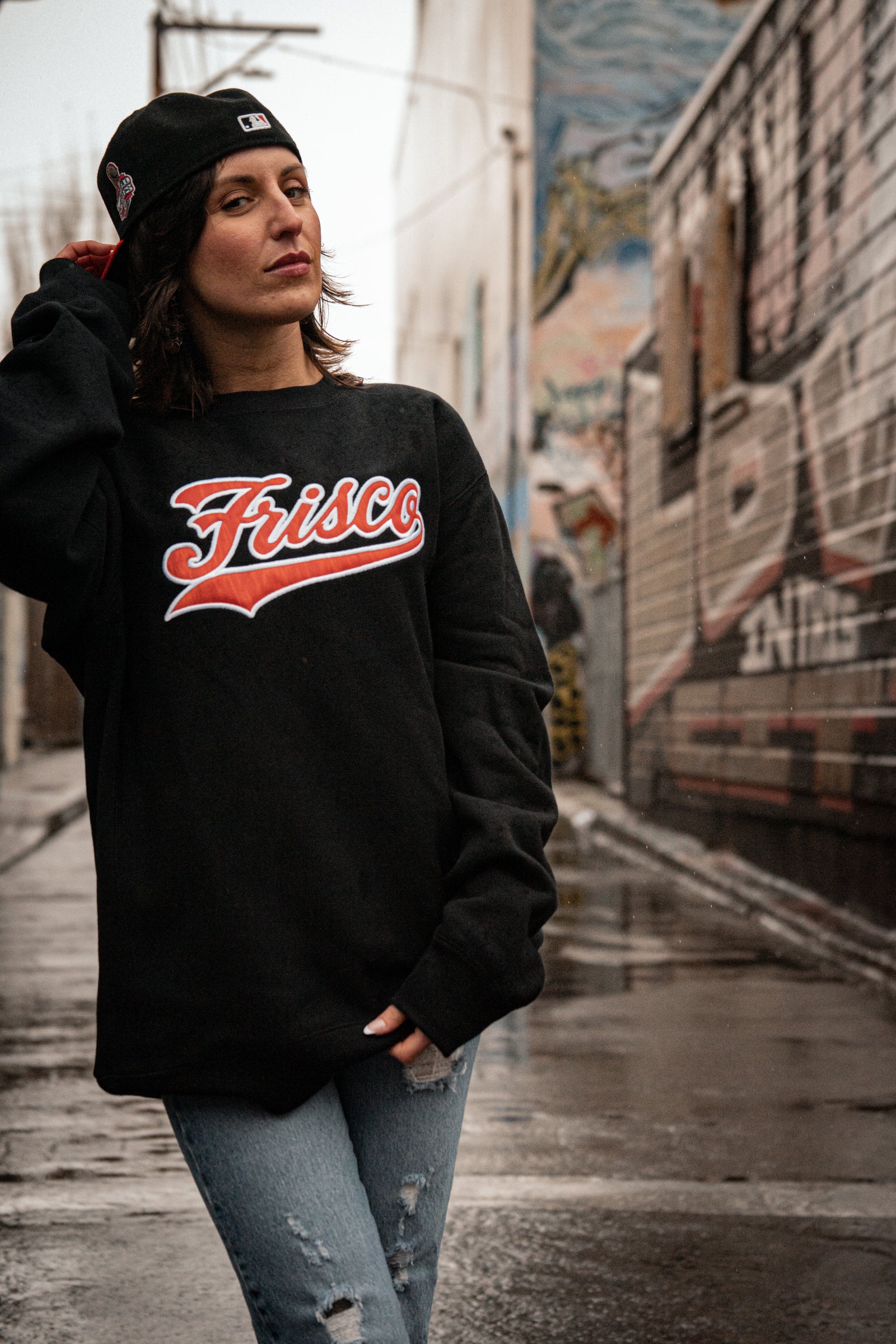 415 Team Embroidered Heavyweight Unisex Crew