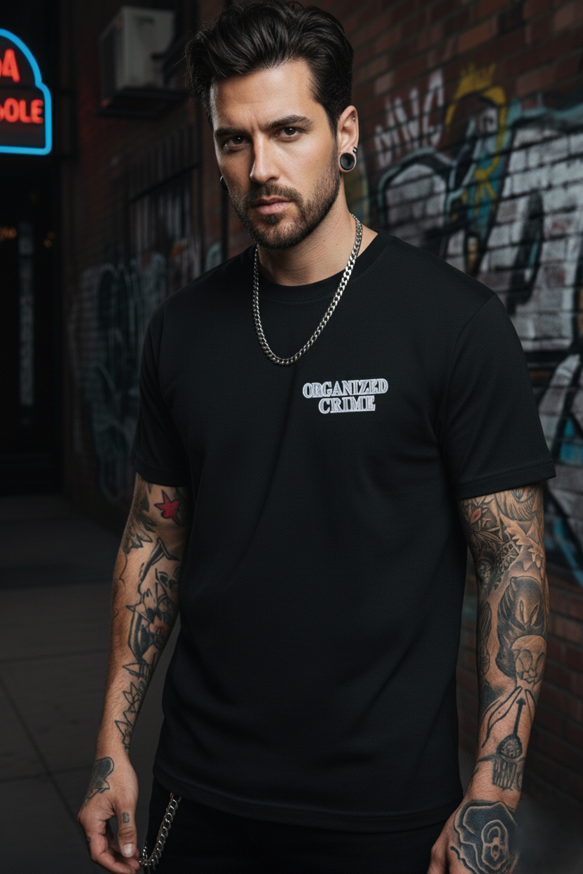 Organized Crime Small Logo Short Sleeve