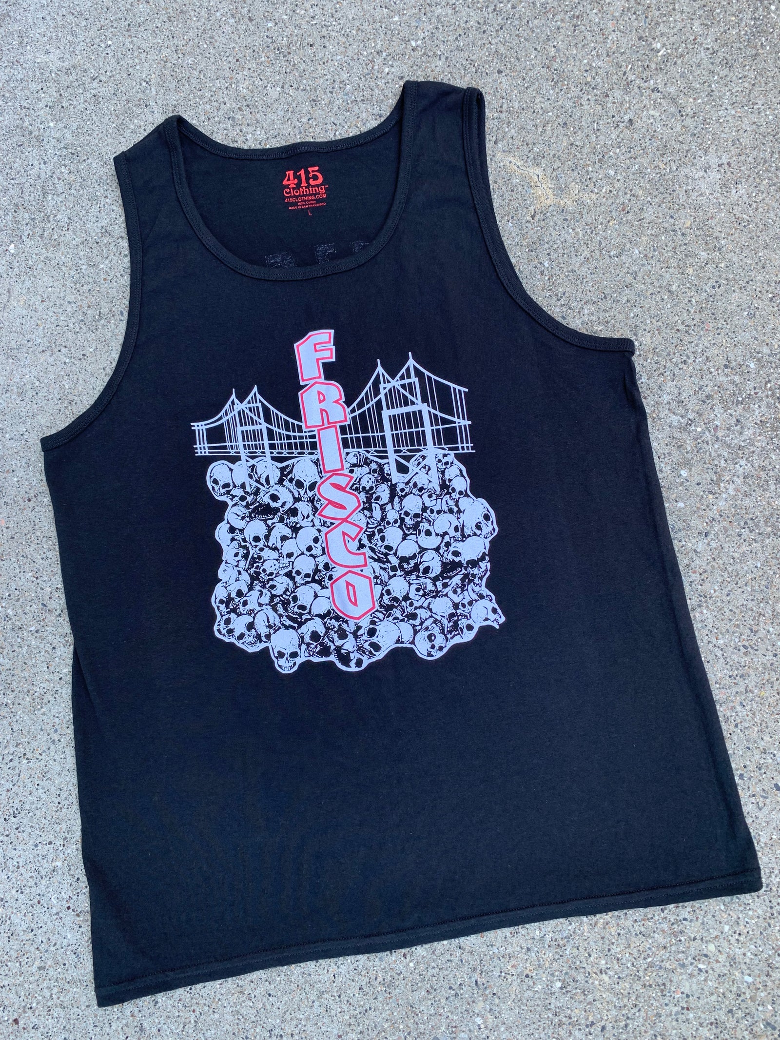 Skulls & Bridge Men's Tank Top