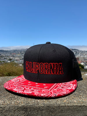 California Bandana Trucker Hat