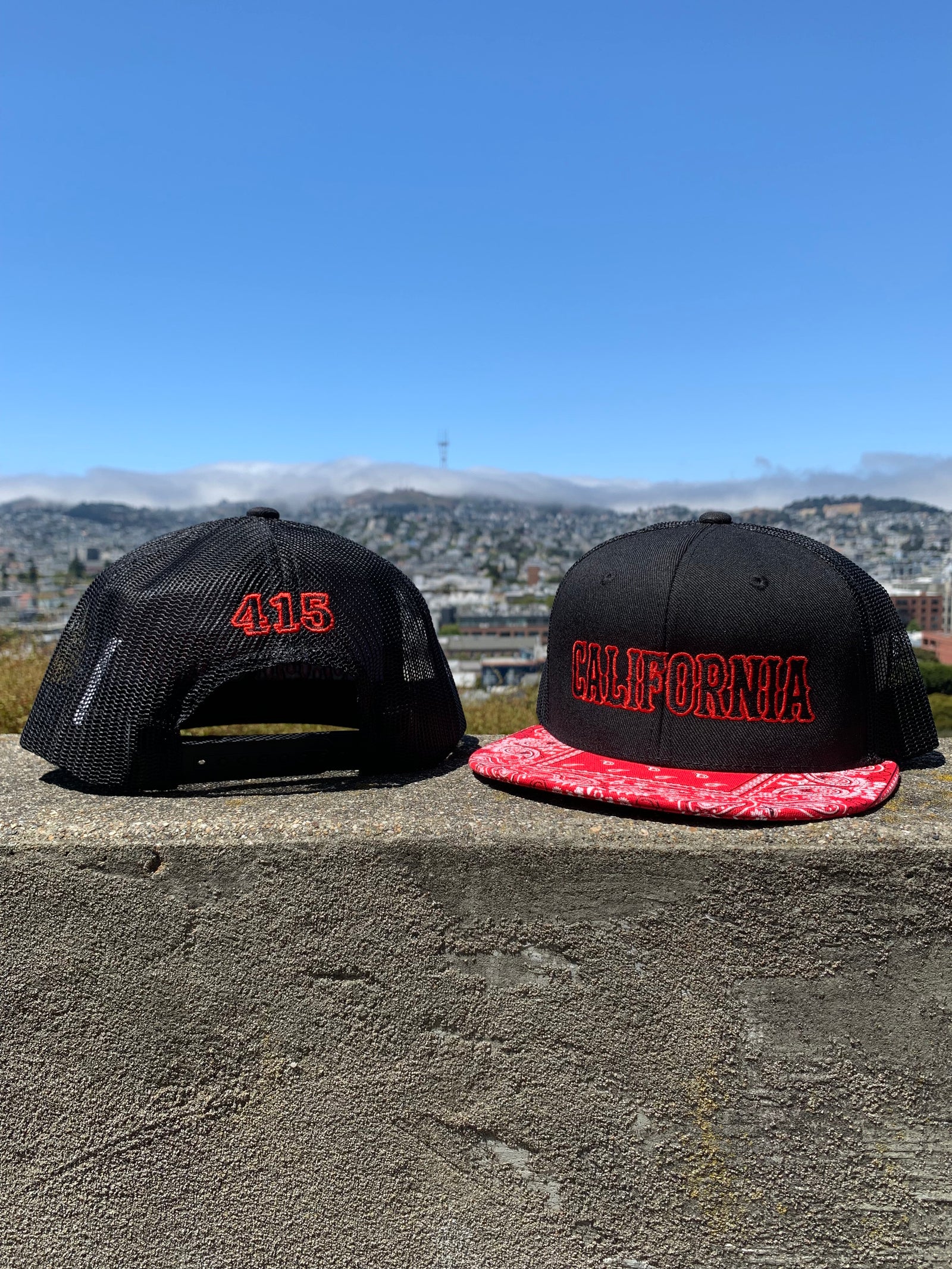 California Bandana Trucker Hat
