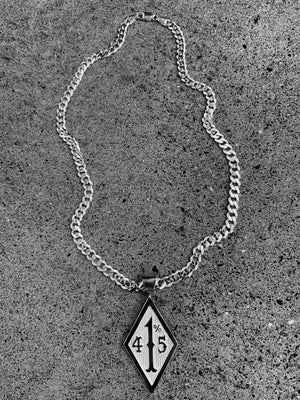 415 1% Sterling Silver Pendant