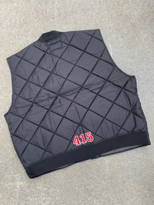 Frisco Embroidered Quilted Vest