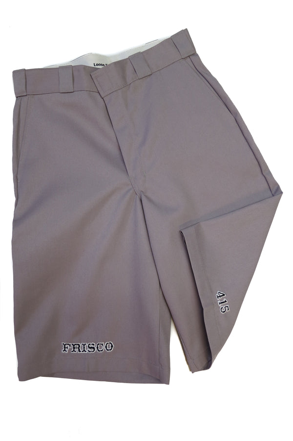 Frisco Embroidered Work Shorts