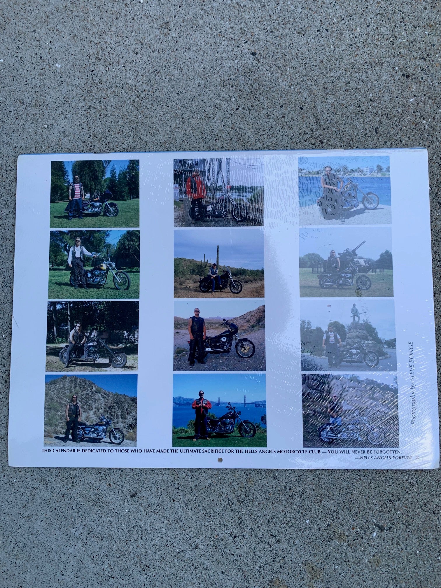 Hells Angels 2002 Calendar - 415 Clothing, Inc.