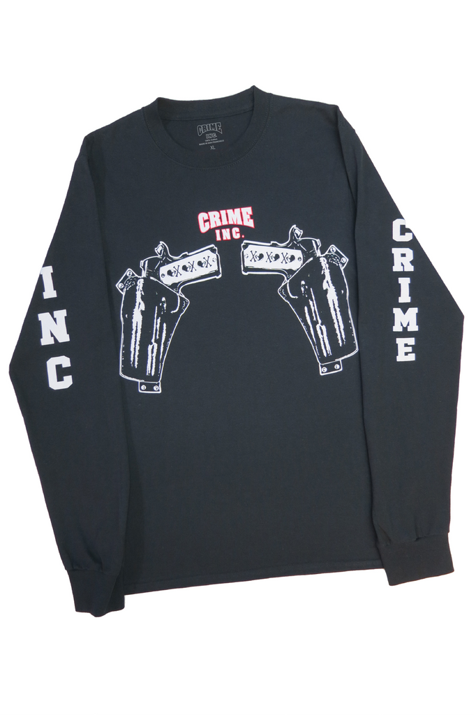 CRIME INC 長袖シャツ buttstain CRIME INC 長袖シャツ buttstain