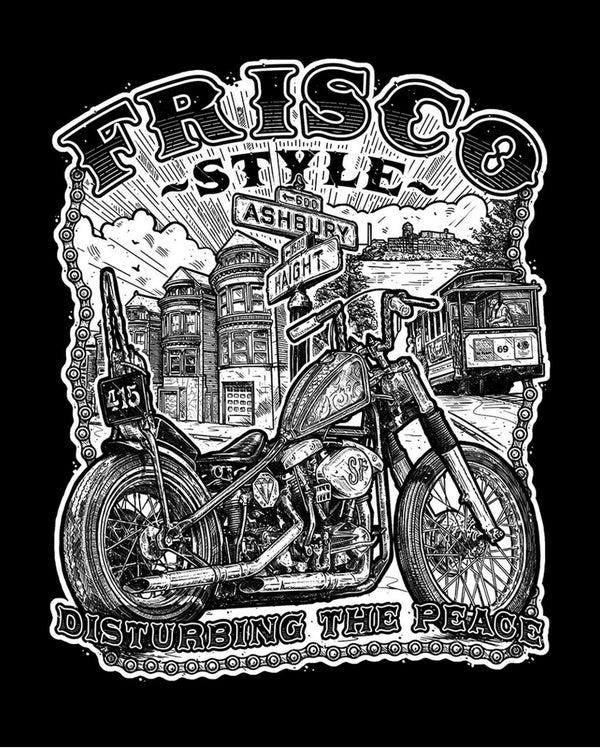 キムタク着用　US Frisco Choppers 415 Clothing Frisco Style Long Sleeve - 415 Clothing, Inc.