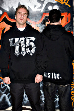 415 Gangster Men's Hooded Sweatshirt