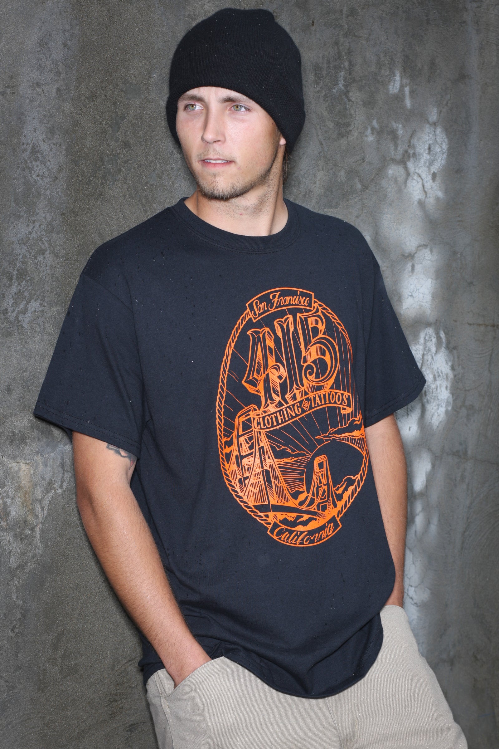 San Francisco Bridge Men's Short Sleeve