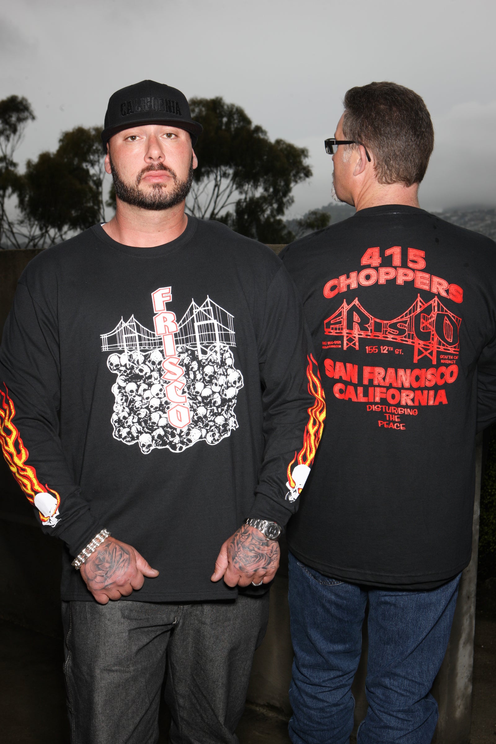 Skulls & Bridge Long Sleeve