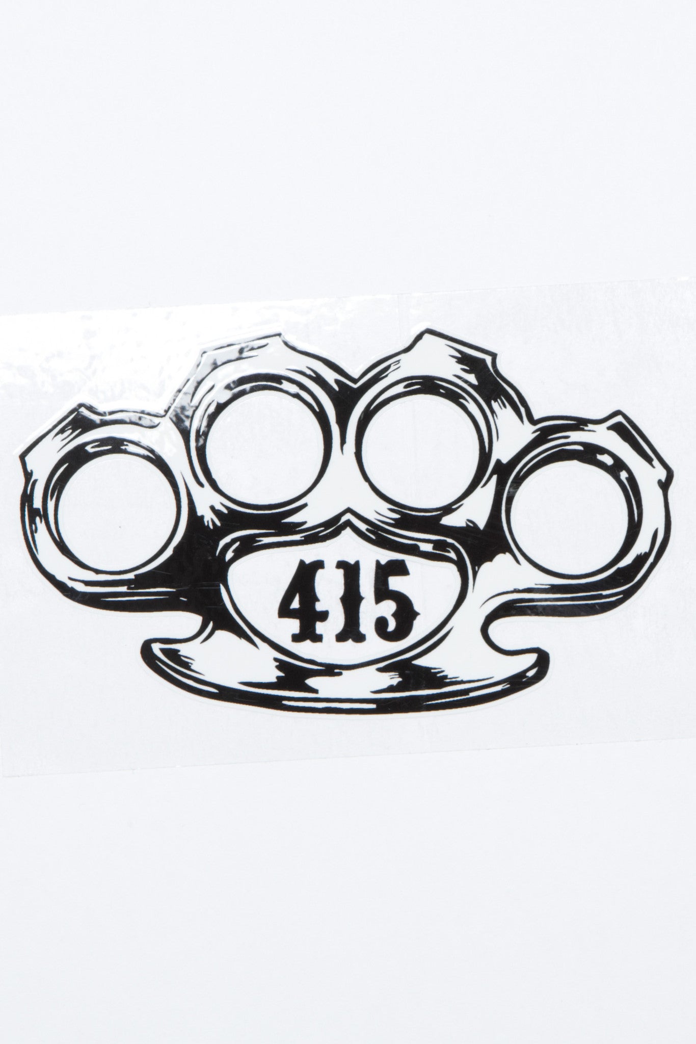Brass Knuckle Sticker