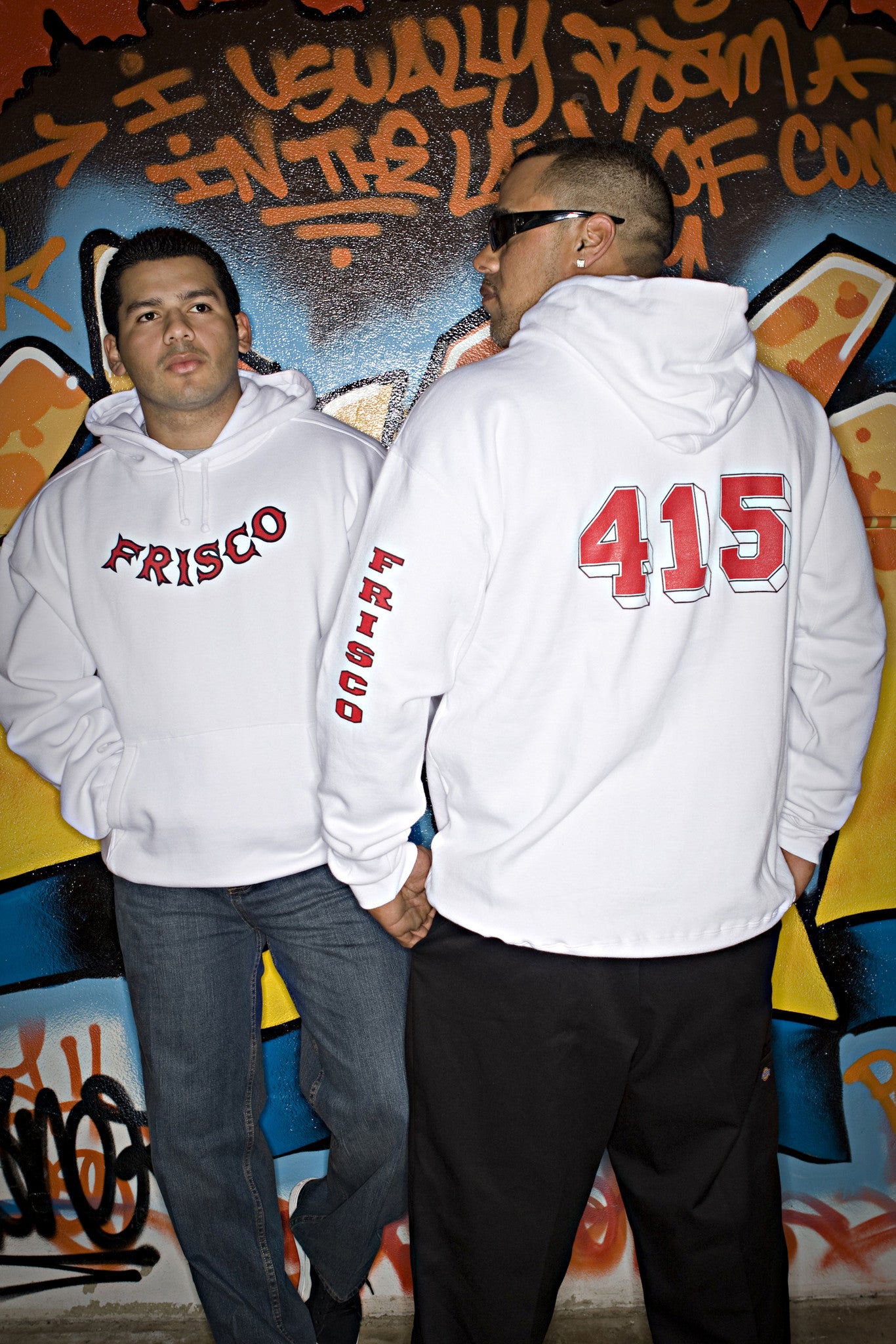 Frisco #1 Mens Hooded Sweatshirt - 415 Clothing, Inc.