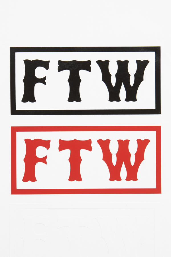 FTW Vinyl Sticker