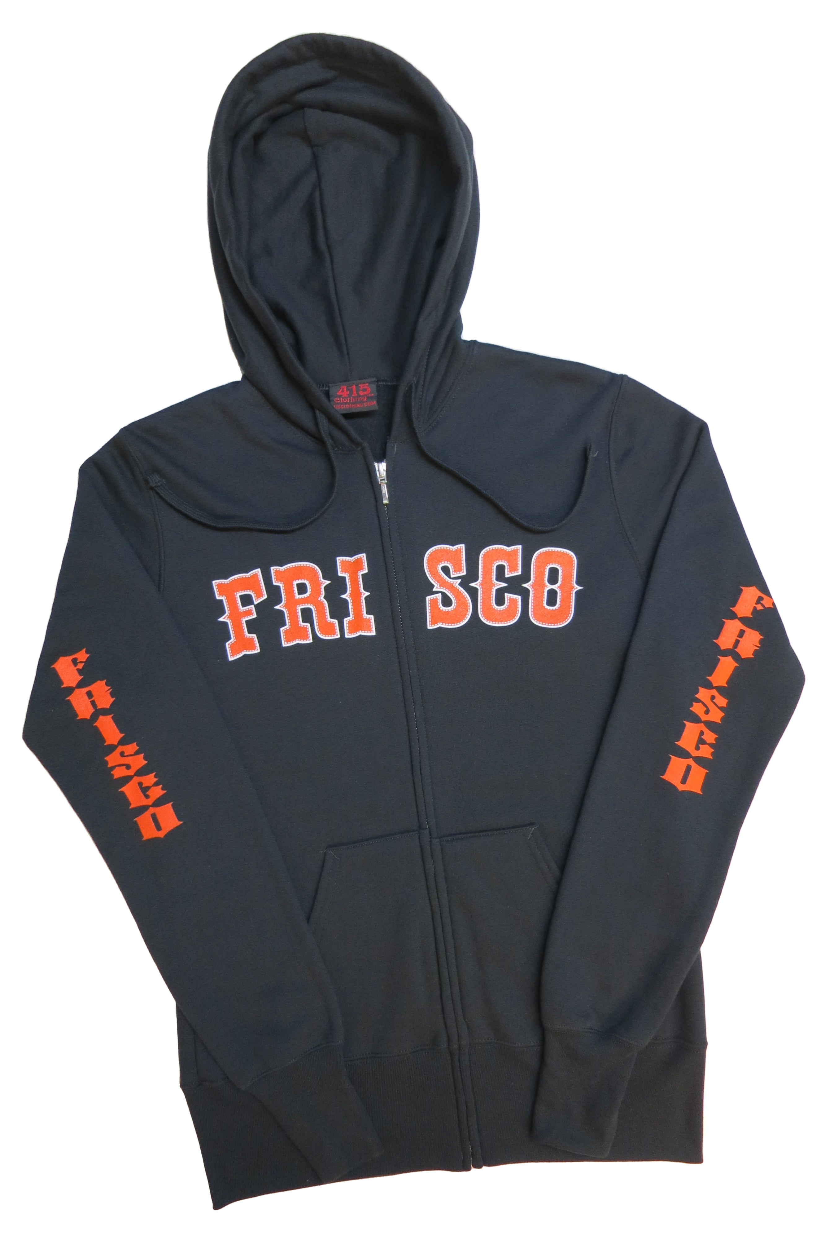 トップス 415 Clothing Frisco No.1 Pullover Hoodie Frisco #1 Mens Hooded Sweatshirt - 415 Clothing, Inc.