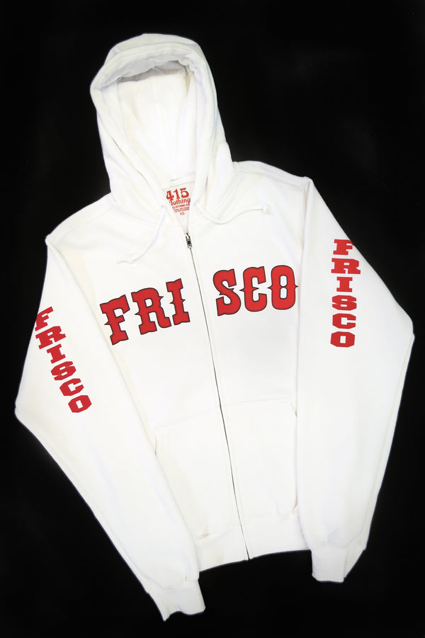 Frisco 415 Men's Hooded Zipper Sweatshirt - 415 Clothing, Inc.