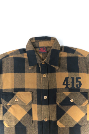 415 Embroidered Men's Flannel