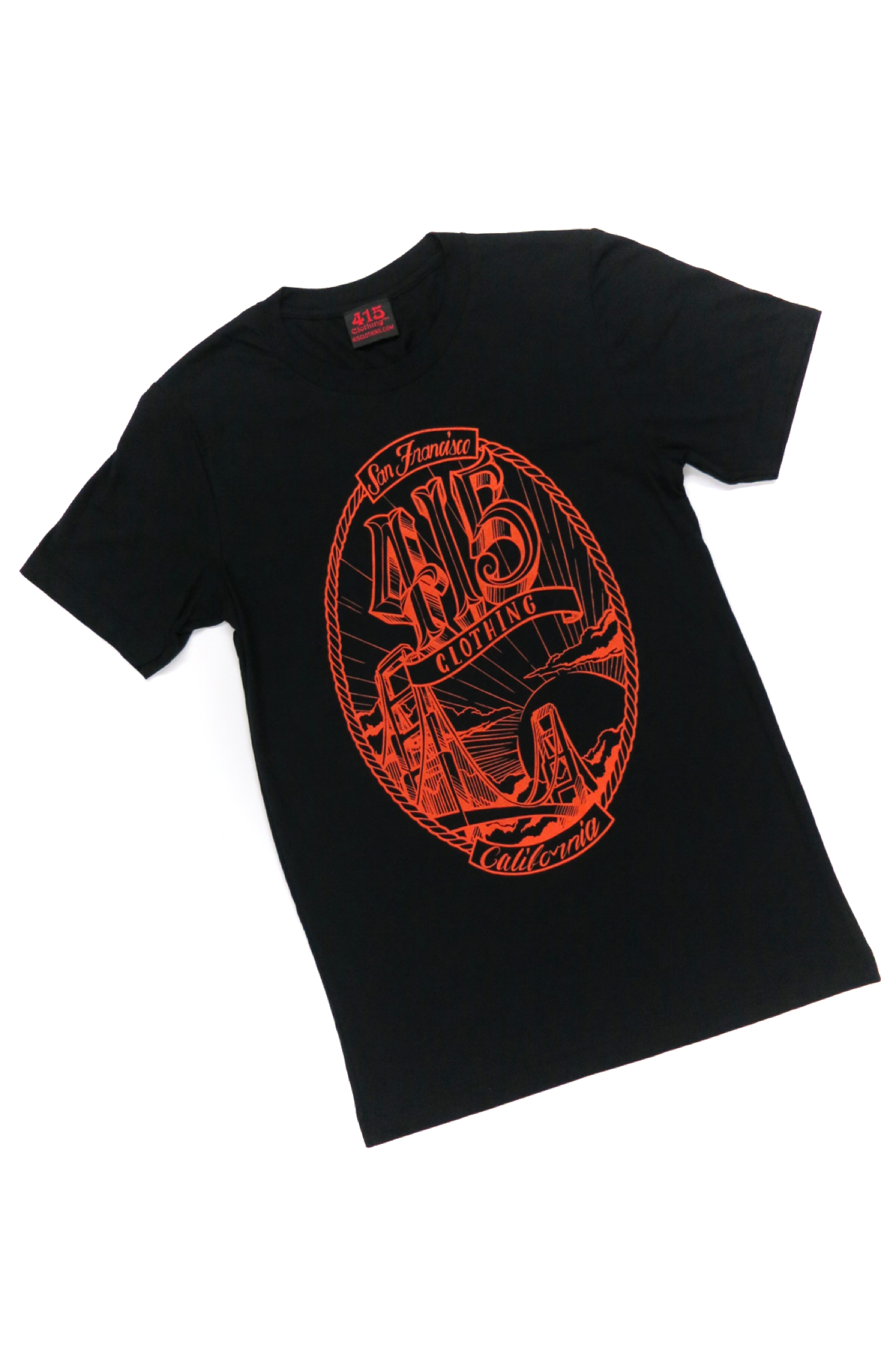 San Francisco Bridge 415 Unisex T-Shirt