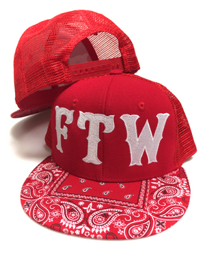 FTW Bandana Trucker Hat