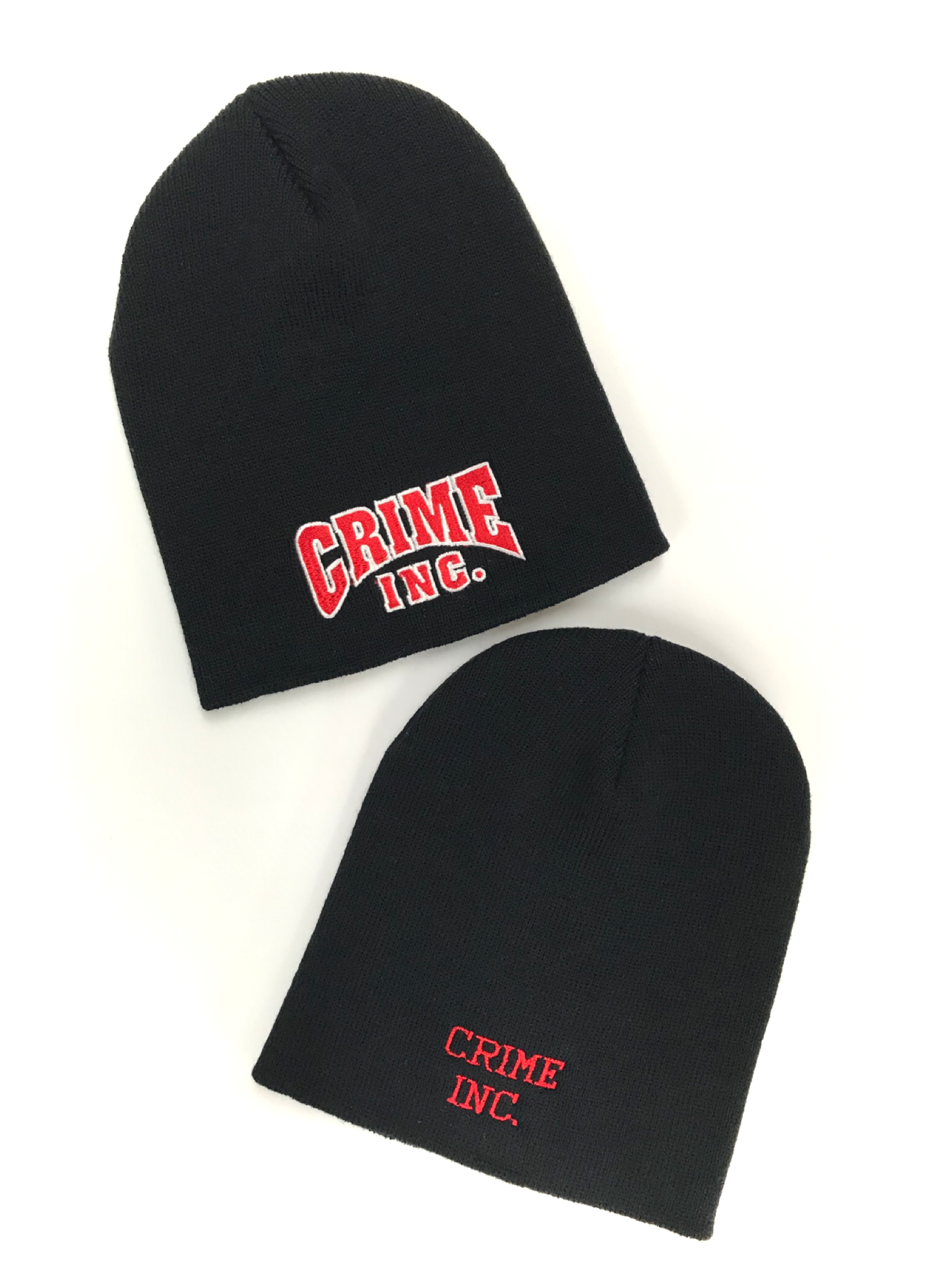 Crime Inc. Knit Beanie Cap