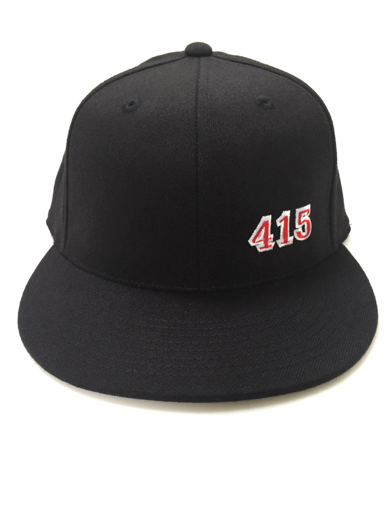   415 Side Stitch Flat Bill  