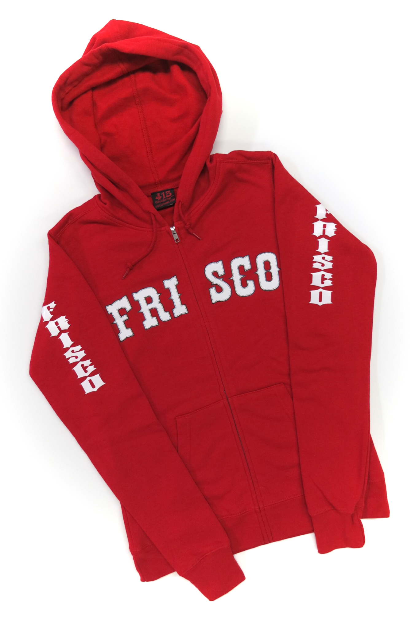Frisco 415 Ladies Hooded Zipper Sweatshirt