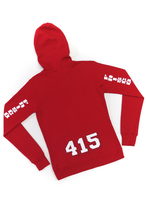 Frisco 415 Ladies Hooded Zipper Sweatshirt