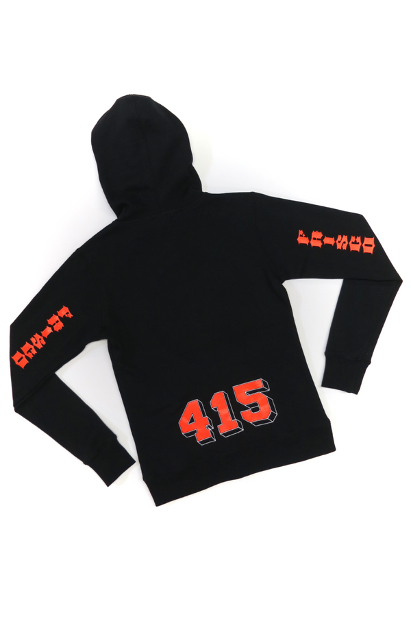 Frisco 415 Ladies Hooded Zipper Sweatshirt - 415 Clothing, Inc.