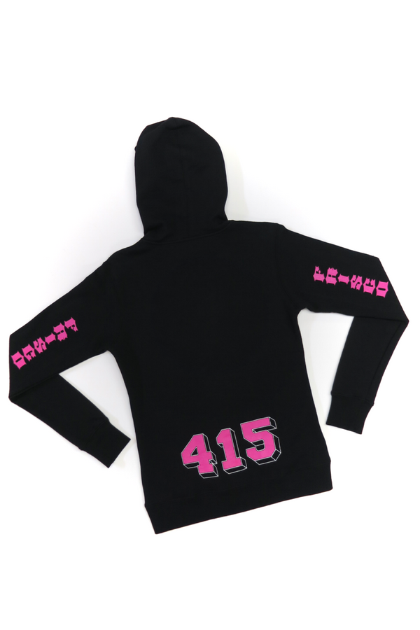 Frisco 415 Ladies Hooded Zipper Sweatshirt - 415 Clothing, Inc.