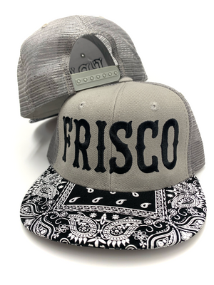 Large Frisco Bandana Trucker Hat