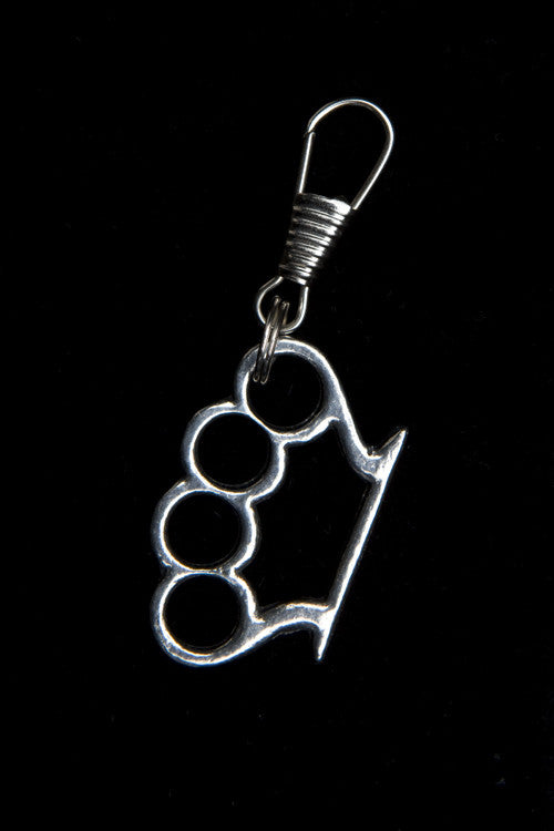 Brass Knuckle Zipper Pull