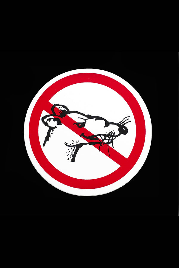 No Rats Sticker - 415 Clothing, Inc.