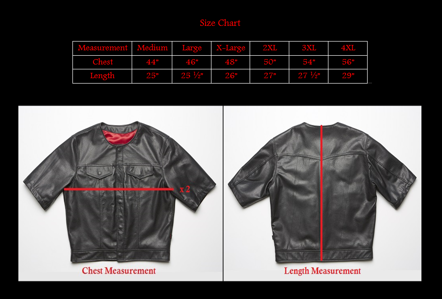 3xl leather vest clearance