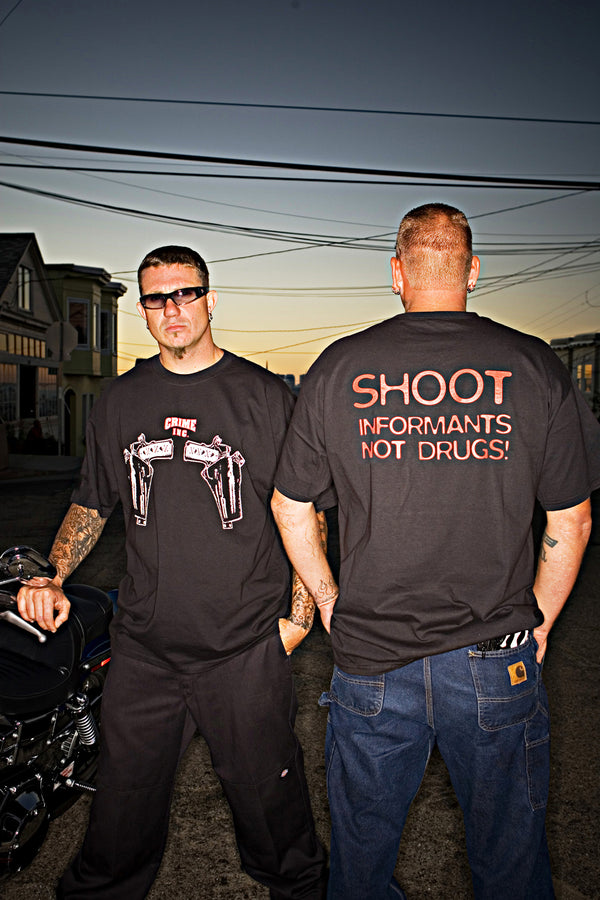 Crime Inc. with Guns Short Sleeve