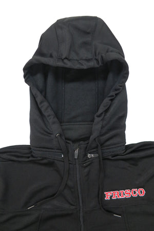 Frisco Hooded Zipper Sweatshirt with Removable Hood