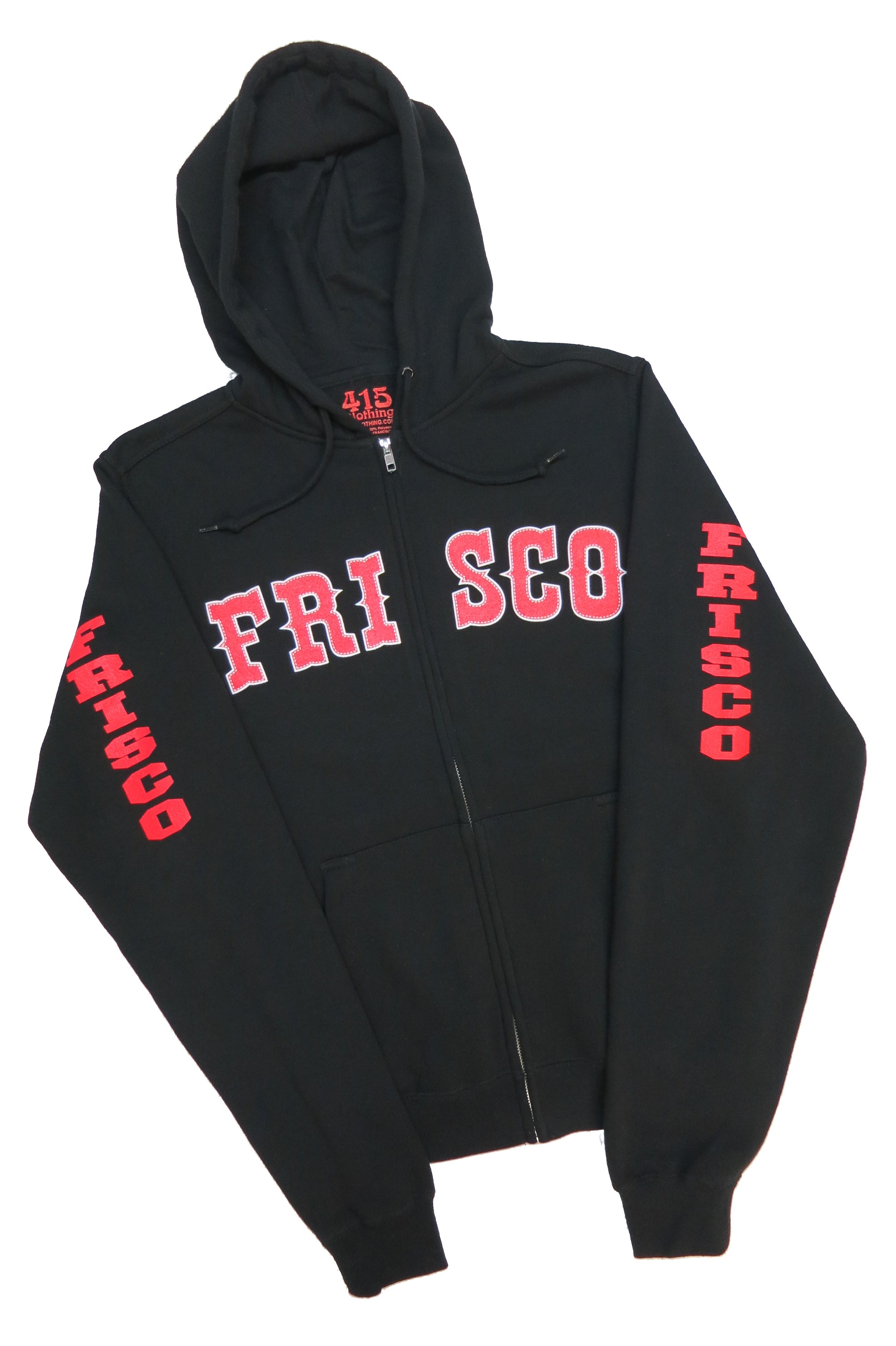 Frisco 415 Men's Hooded Zipper Sweatshirt