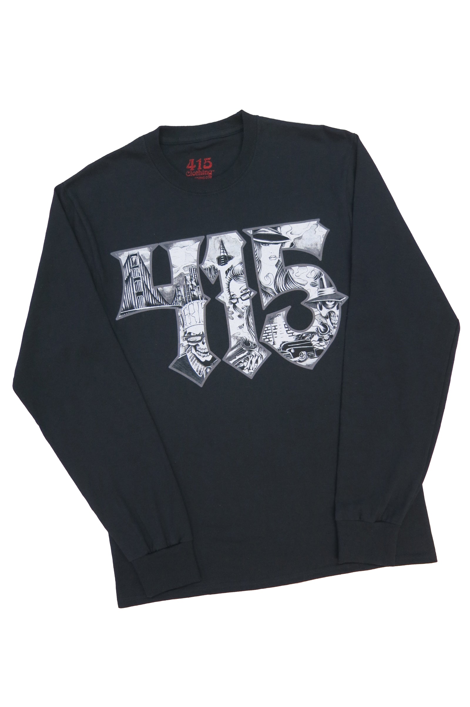 415 Gangster Men's Long Sleeve