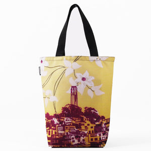 Coit Tower Flower Tote Bag